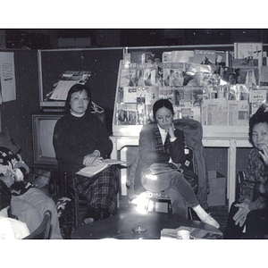 Women at a Chinese Progressive Association meeting