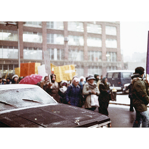 Demonstration against Tufts-NEMC expansion