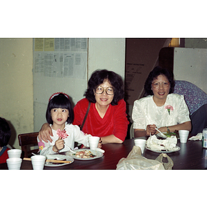 Guests at Andy's Garment Workers Food Service Graduation