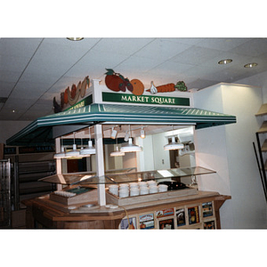 Market Square stand in the food court of the Curry Student Center