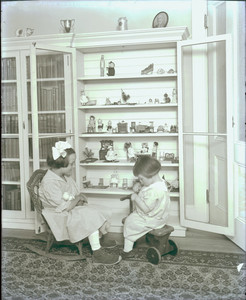 Robert Mahoney children in nursery