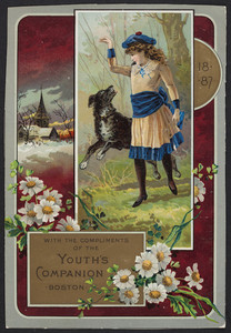 Trade card for The youth's companion, Boston, Mass., 1887