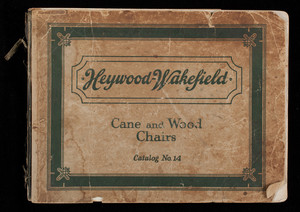 Heywood-Wakefield, cane and wood chairs, catalog no. 14, general office and warehouse, Winter Hill, Mass.