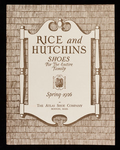 Spring and summer styles of Rice & Hutchins shoes, The Atlas Shoe Company