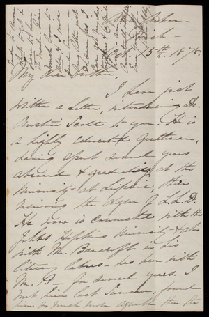Admiral Silas Casey to Thomas Lincoln Casey, October 15, 1878