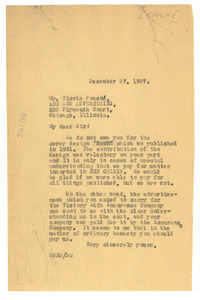 Letter from W. E. B. Du Bois to Clovis Fouché