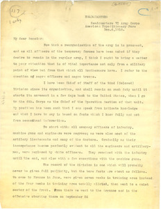 Letter from Allen J. Greer to Senator Kenneth D. McKellar