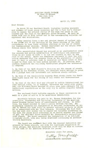 Circular letter from American Peace Crusade to W. E. B. Du Bois