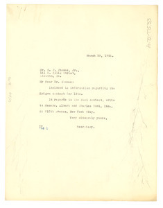 Letter from Crisis to E. J. Thomas, Jr.