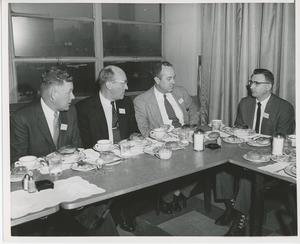 Gorthy, Greve, McAffee and Wojtowicz at a joint meeting of the American society of tool engineers and ICD