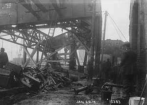 Molasses flood, destruction