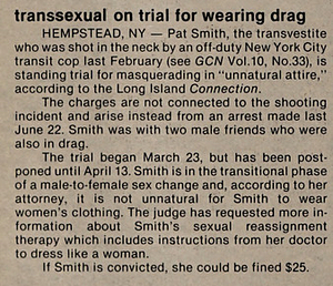 transsexual on trial for wearing drag