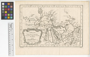 Carte des lacs du Canada pour servir à l'Histoire générale des voyages