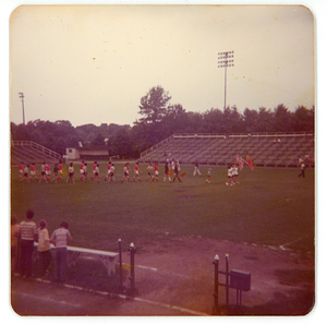 Soccer game featuring team from Graciosa