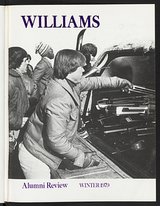Williams Alumni Review
