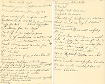 Childbirth Preparation List for Florence King