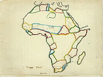 Drawing of Africa
