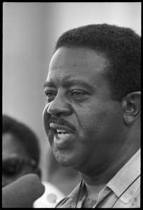 Rev. Ralph Abernathy speaking at the Solidarity Day during the Poor People's March on Washington
