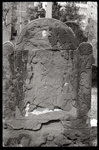 Illegibile gravestone, Ancient Burying Ground