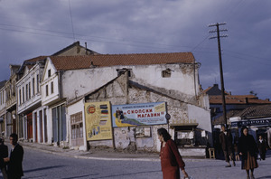 Department store billboard in Skopje