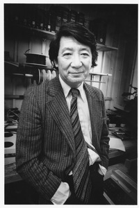 Hajime Sakai Standing in laboratory