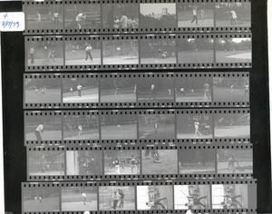 Contact sheet of the 1979 ICD softball game