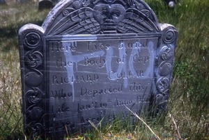 Eastern Cemetery (Portland, Me.) gravestone: Collar, Richard (d. 1730)
