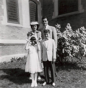Sandra Berinato's first Holy Communion