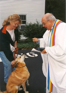 St. Francis Day dog blessing
