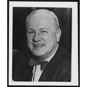 Portrait of Arthur T. Burger, Executive Director, 1935-1960