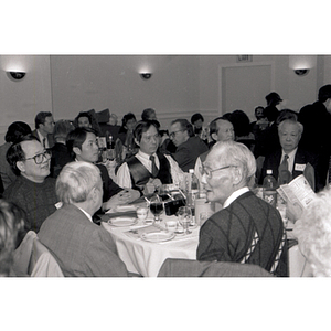 Guests at a Chinese Progressive Association party