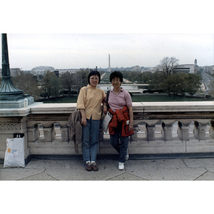 Chinese Progressive Association members on a trip to Washington, D.C