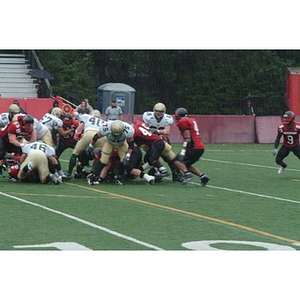 Northeastern plays against William & Mary in the Homecoming game