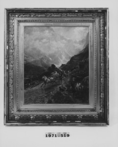 Landscape with Mountain Pass