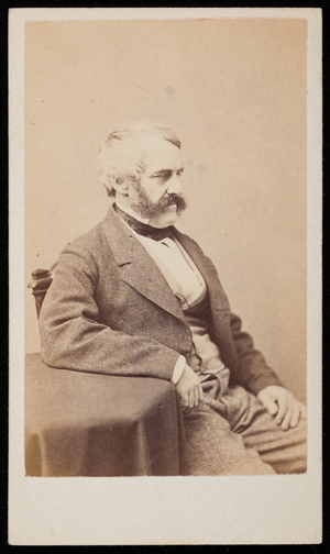 Studio portrait of John Holmes, Boston, Mass., 1862