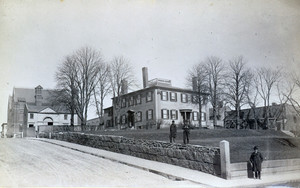 Exterior view of the Tufts House, corner of Prospect and Chelsea Sts., Charlestown