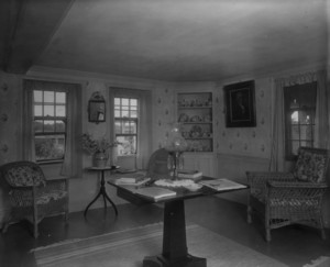 Wing House, Bourne, Mass., Parlor.