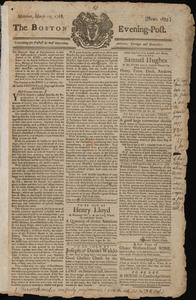 The Boston Evening-Post, 21 March 1768