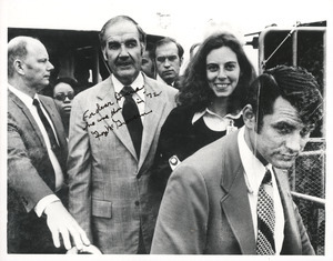 Diana Henry with George McGovern