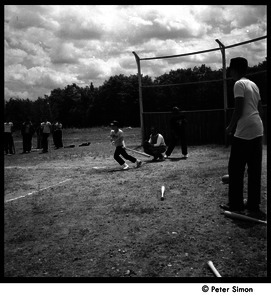 Camp Arcadia: baseball game at camp