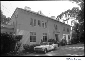 Exterior of house with car parked in front