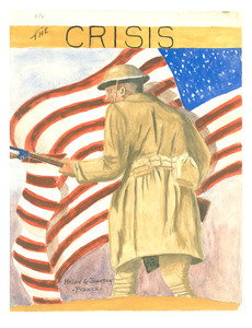 Cover design for The Crisis