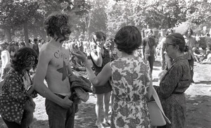 Gay liberation demonstration at Cambridge Common