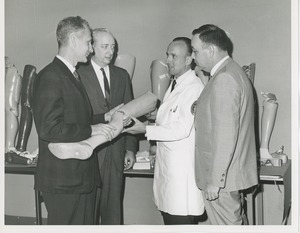 The 1965 Prosthetics and Orthotics training graduation ceremony