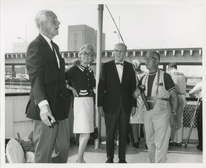 Salvatore G. DiMichael with Mr. and Mrs. Turnbell