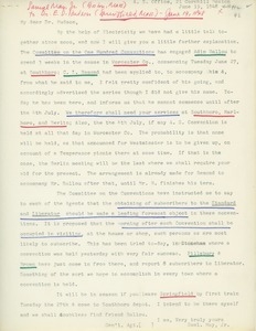 Transcript of letter from Samuel May Jr. to Erasmus Darwin Hudson