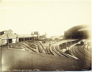 Sullivan Square Terminal, yard, car house, and station