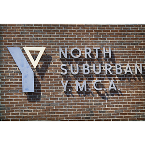 North Suburban YMCA signage