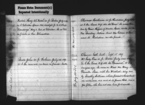 Tewksbury Almshouse Intake Record: Burke, John