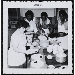 "Mother Serving FandS Dinner - June 25, 1964"